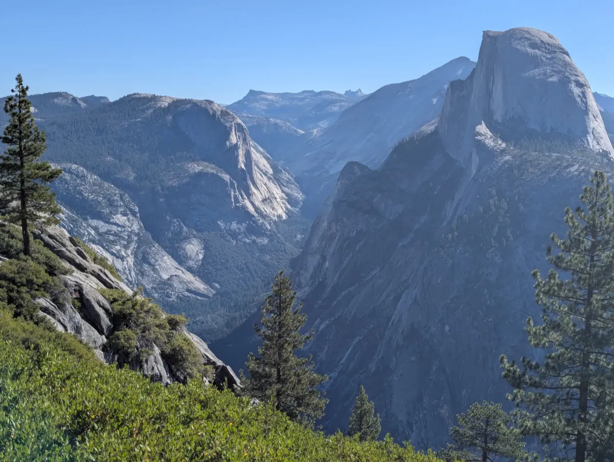 Yosemite Half Dome vista