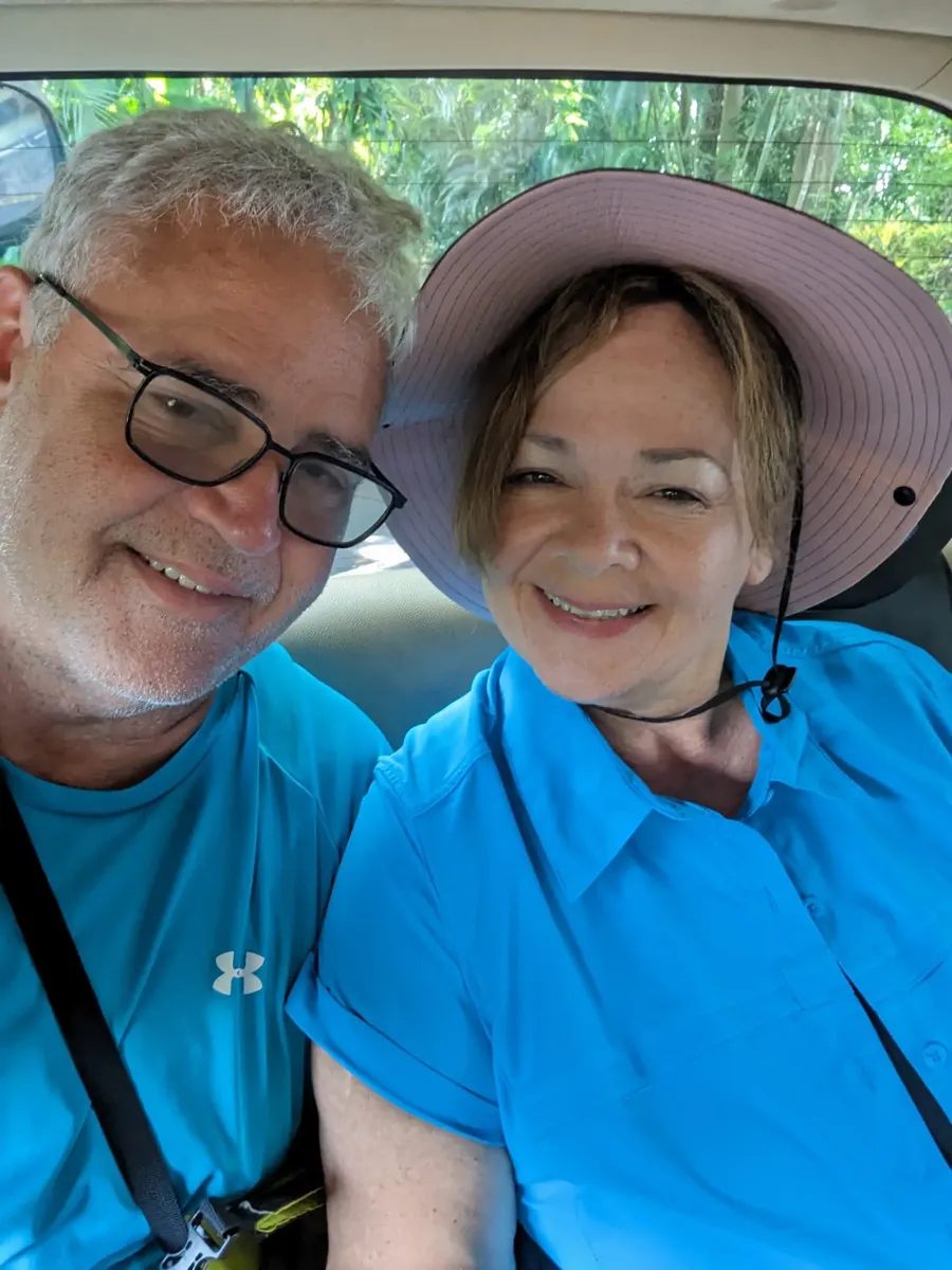 The founders of Groovy Getaways
